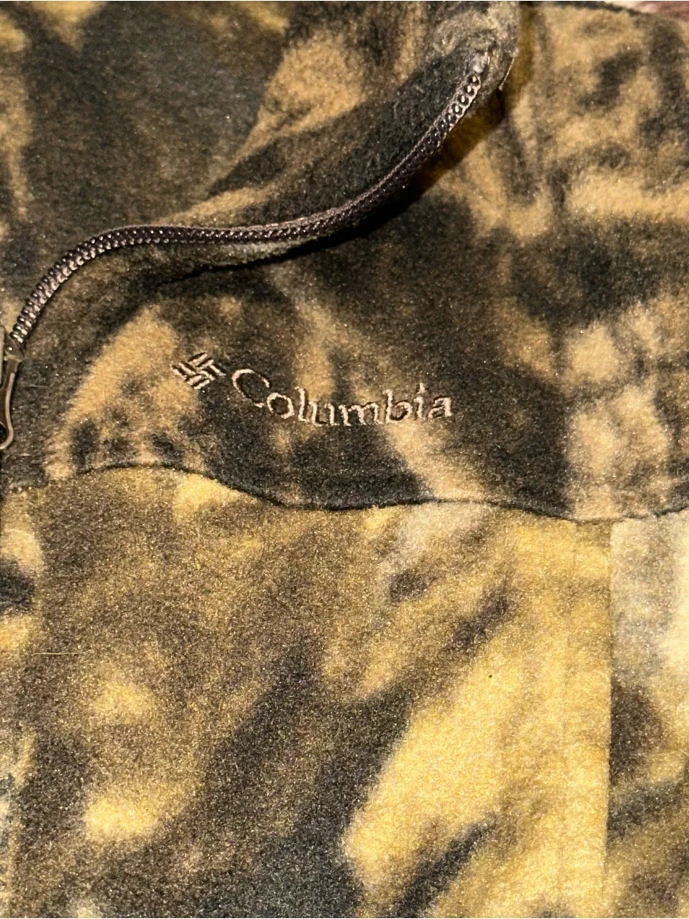 Kids Camo Fleece Columbia Jacket